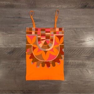 Patterned Colorful Tank Top